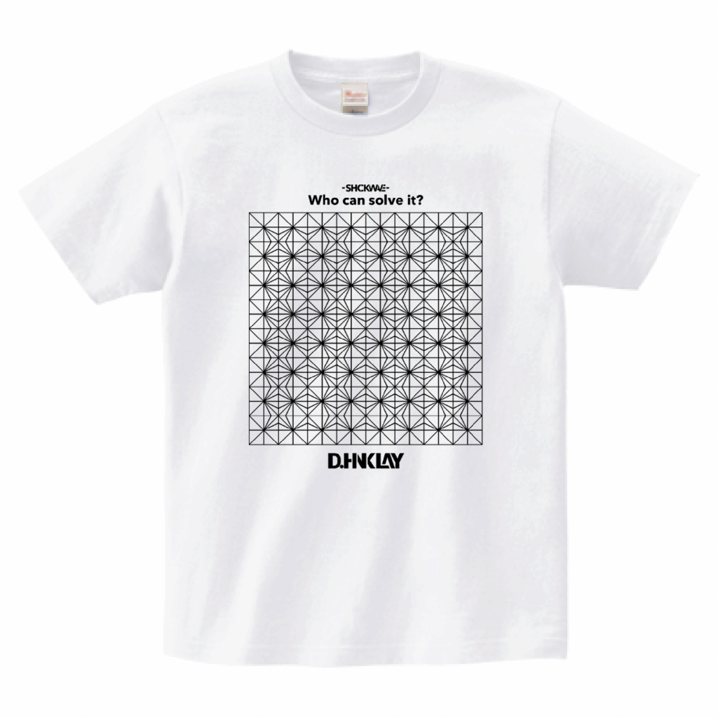 Shockwave 展開図 Tシャツ