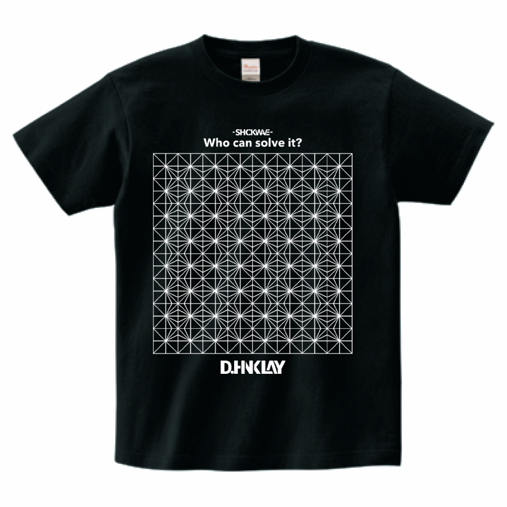 Shockwave 展開図 Tシャツ